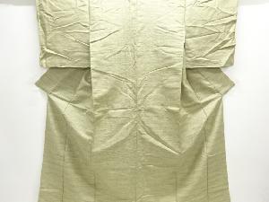 亀甲絣織り出し西陣お召着物